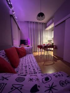 Postel nebo postele na pokoji v ubytování B&B Le Colombine