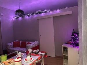 Posezení v ubytování B&B Le Colombine