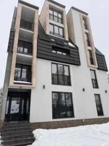 Pastatas, kuriame yra šie apartamentai