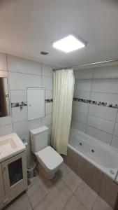 Phòng tắm tại Casa en Ushuaia