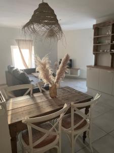 Posezení v ubytování Le cottage bohème