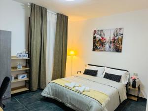 Postel nebo postele na pokoji v ubytování B&B Porta Aperta