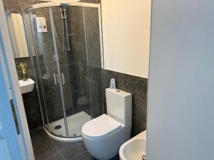 Koupelna v ubytování B&B Porta Aperta