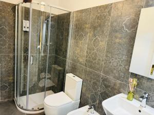 Koupelna v ubytování B&B Porta Aperta