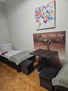 Posteľ alebo postele v izbe v ubytovaní Mokka