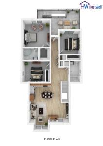 Foto dalla galleria di West Oakland 3br2ba top floor flat ideal for bus a Oakland