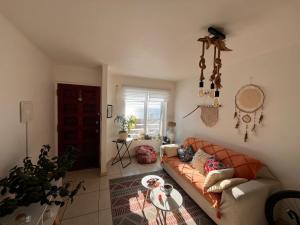 Χώρος καθιστικού στο Reñaca