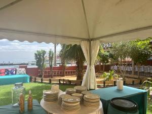 Ban công/sân hiên tại Chez Olivier - Île de Gorée