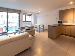 Kuchyň nebo kuchyňský kout v ubytování Apartment in Ostend near the Seafront