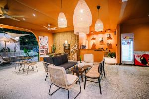 Posezení v ubytování LiLLA Rainforest Retreat - Hulu Langat