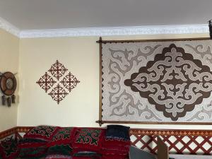 Posezení v ubytování Ayan Hotel