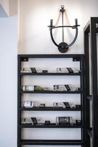 a shelf full of chocolates at The Hause in Nakuru