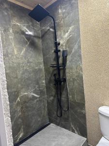 Koupelna v ubytování Ayan Hotel