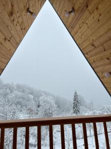 Thoma's hut-თომას ქოხი durante l'inverno