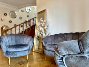 Posezení v ubytování Santa Villa Hotel