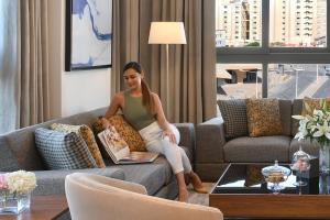 พื้นที่นั่งเล่นของ Le Mirage Downtown