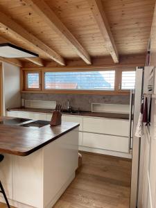 Kuchyň nebo kuchyňský kout v ubytování Penthouse Sonnenplatzl