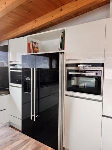 Kuchyň nebo kuchyňský kout v ubytování Penthouse Sonnenplatzl