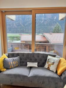 Posezení v ubytování Penthouse Sonnenplatzl