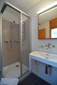 Koupelna v ubytování B&B Bela Riva