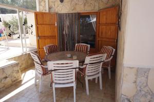 A patio or other outdoor area at Casa la Paloma