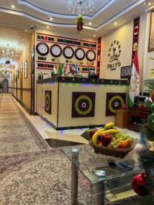 Vstupní hala nebo recepce v ubytování ORIYO DUSHANBE HOTEL