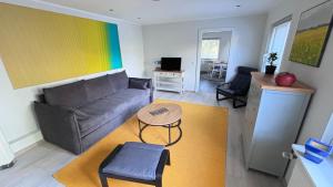 TV a/nebo společenská místnost v ubytování Little Cottage Merbeck