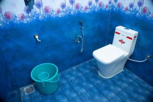 Koupelna v ubytování sky suite residency