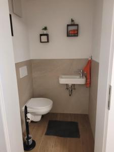 Phòng tắm tại Ferienhaus Gertrud