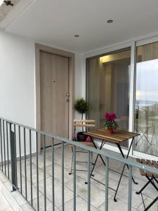 Parveke tai terassi majoituspaikassa ΝΝ Delphi Loft