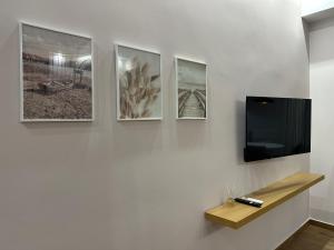 TV tai viihdekeskus majoituspaikassa ΝΝ Delphi Loft