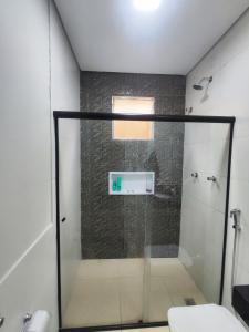 Et badeværelse på cafofo aconchegante