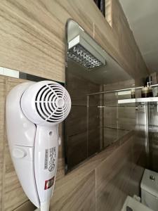 Koupelna v ubytování Ocean Steps