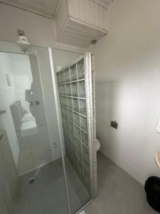 a bathroom with a shower and a toilet at Pousada Solar das Gerais in Ouro Preto +127 photos