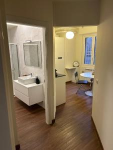 Koupelna v ubytování Casa Tyffany