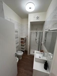 Koupelna v ubytování Casa Tyffany