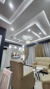 Posezení v ubytování Luxury home