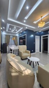 Posezení v ubytování Luxury home