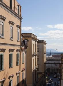 Γενική άποψη της πόλης Νάπολη ή θέα της πόλης από  αυτό το διαμέρισμα