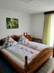 Voodi või voodid majutusasutuse Haus Grünstein toas