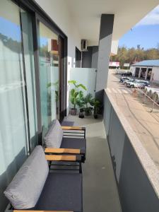 Balkón nebo terasa v ubytování Apartamento Mimosa Diseño Exclusivo