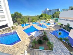 Πισίνα στο ή κοντά στο Hotel Park Veredas Flat Service