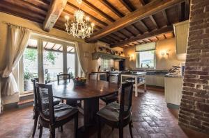 Χώρος καθιστικού στο CHARM VILLA Tuscany