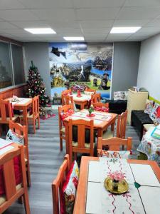 Posezení v ubytování Hotel Angamos