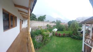 A general mountain view or a mountain view taken from a panziókat