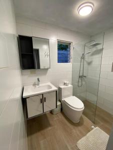 Koupelna v ubytování Villas Don Che, 2 villas