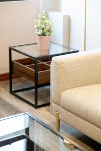 Posezení v ubytování Kekehyu Business Hotel
