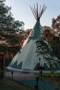 Fotografie z fotogalerie ubytování Oso Tipi at El Mistico Ranch v destinaci Nogal
