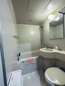 Et badeværelse på 白馬の森 チロルハット