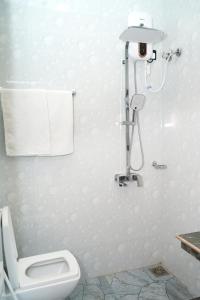 Koupelna v ubytování Pebbles villa